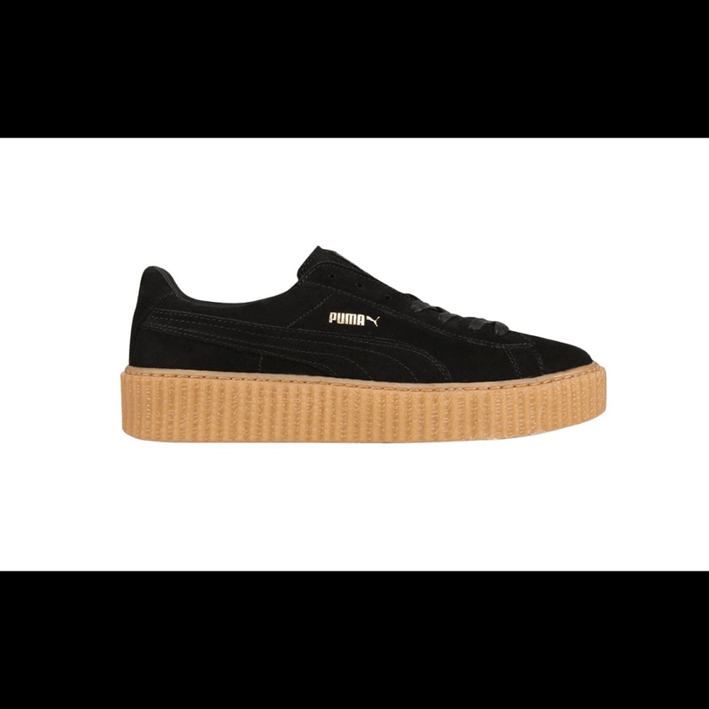 Puma Fenty Creeper Rihanna U.S. 8.5 black suede